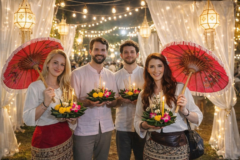 Chiang Mai Yipeng: Local Sky Lantern 2026 &Optional Packages Local Sky Lantern Festival 2026 VIP Package(Limited seating)