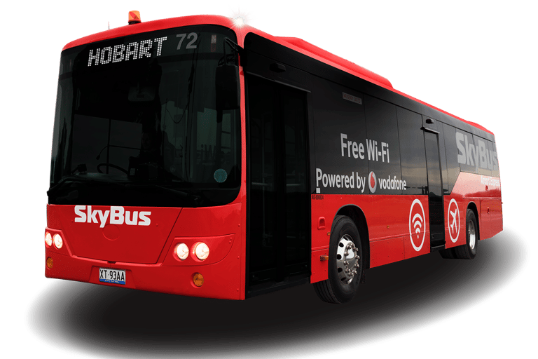 Lotnisko Hobart: ekspresowy transfer autobusem do miasta HobartTransfer w jedną stronę