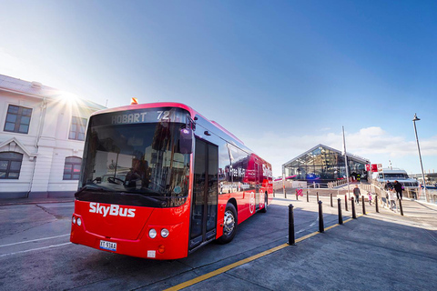 Aéroport d'Hobart : transfert en bus express vers la ville d'HobartTransfert de retour