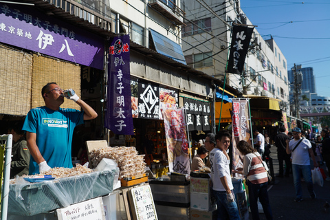 Tokio: Tsukiji Fish Market Zeevruchten en Sightseeing Tour