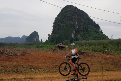 Krabi: recorrido en bicicleta de medio día de 27 km