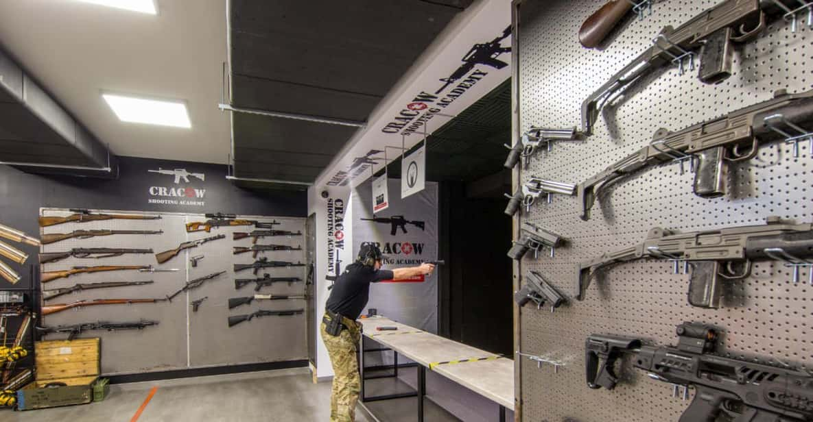 Krakow: Shooting Range Experience | GetYourGuide