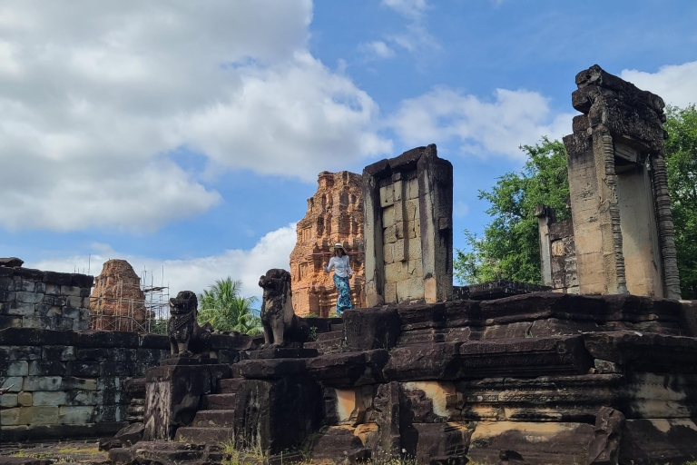 Siem Reap: Excursión de un día a los Templos de Banteay Srey y Roluos