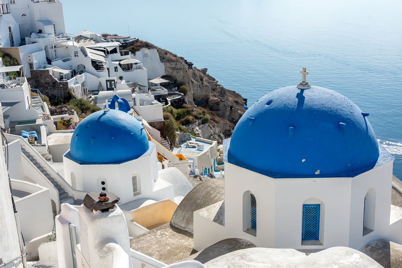 Santorin in 5 Stunden: Oia, traditionelle Dörfer, schwarzer Strand