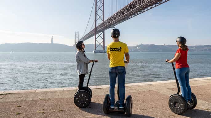 lisbon city center and river 3hour guided segway tour