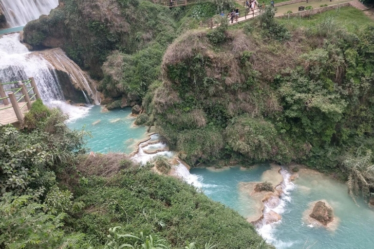 Tuxtla Gutiérrez: Chiflon-watervallen + Montebello-dagtourRondleiding in het Spaans