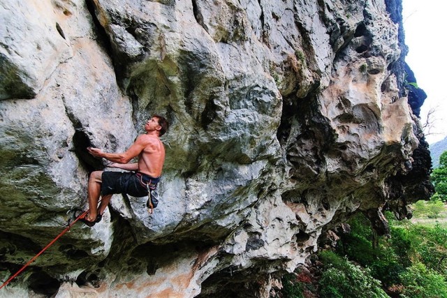 Visit Vang Vieng Half-Day or Full-Day Rock Climbing Course in Vang Vieng, Laos