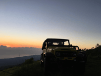 Bali, Mount Batur Sunrise Jeep Abenteuer mit Dschungelschaukel - Hizvo