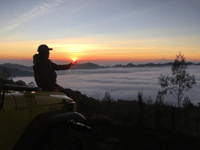 Bali, Mount Batur Sunrise Jeep Abenteuer mit Dschungelschaukel - Hizvo