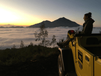 Bali, Mount Batur Sunrise Jeep Abenteuer mit Dschungelschaukel - Hizvo