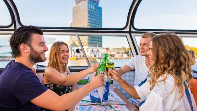 amsterdam 1.5hour burger cruise with drinks