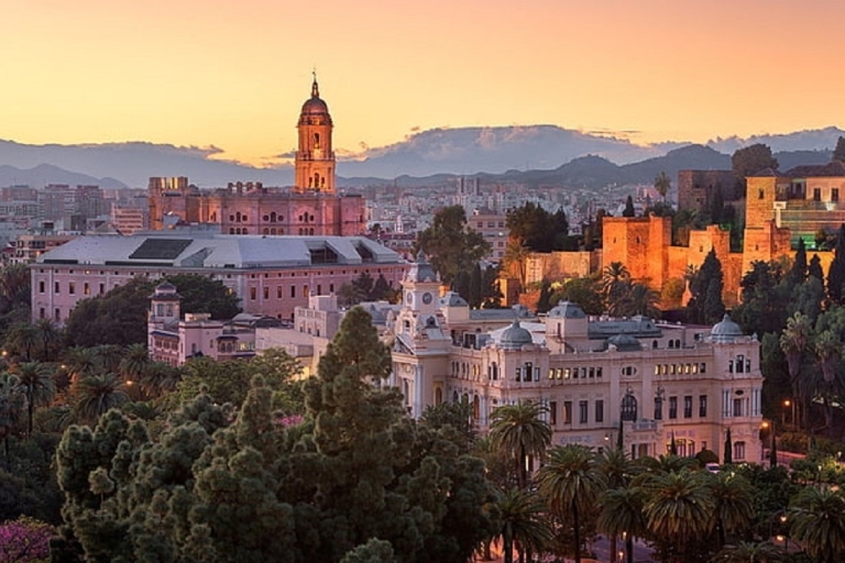 Málaga: visite privée panoramique en voiture avec arrêts photo