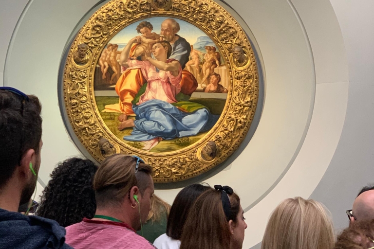 Florencia: Visita privada en familia a la Galería de los Uffizi sin hacer colaVisita guiada privada a los Uffizi italianos