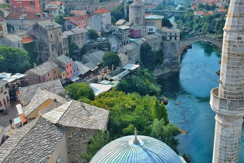 Sarajevo: One-Way Tour naar Dubrovnik via MostarPrivérondleiding