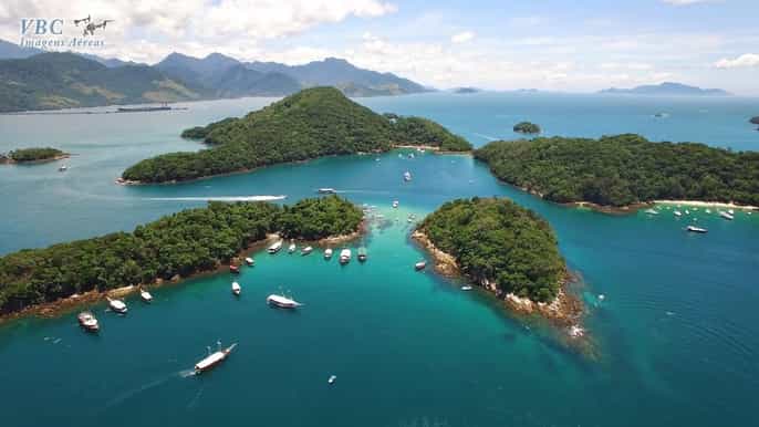 from abraão ilha grande blue lagoon halfday schooner tour
