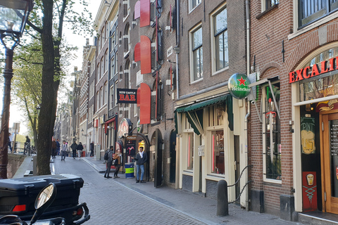 Amsterdam: Privat Red Light District-turné på spanska