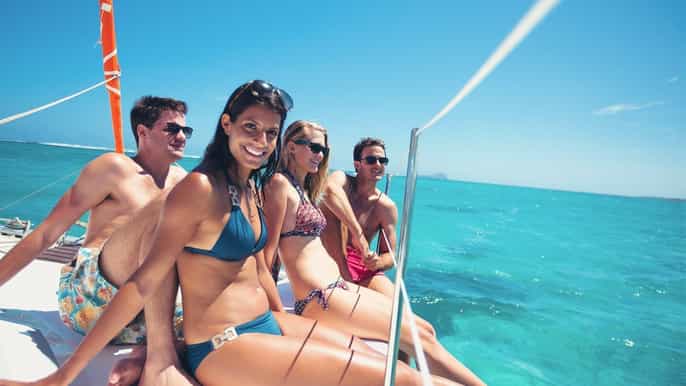 santorini 5hour sunset cruise with greek meal and drinks