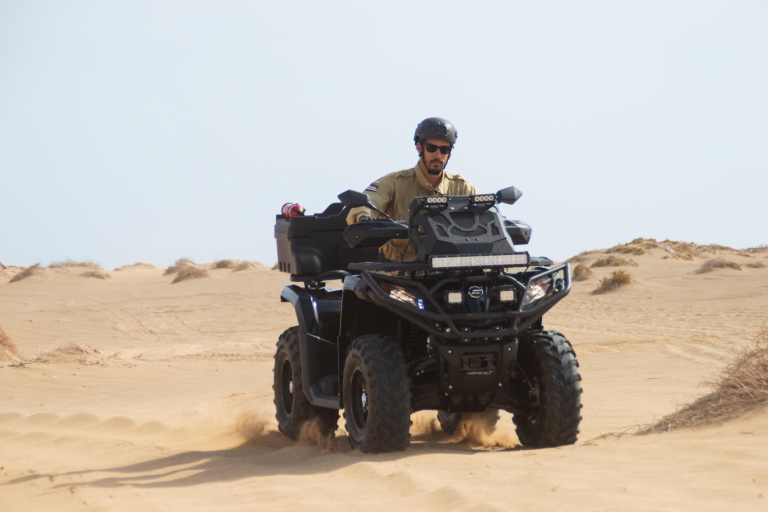 Sal : 2 heures d'aventure dans le désert en quad 500cc ATV 4x4Quad tandem