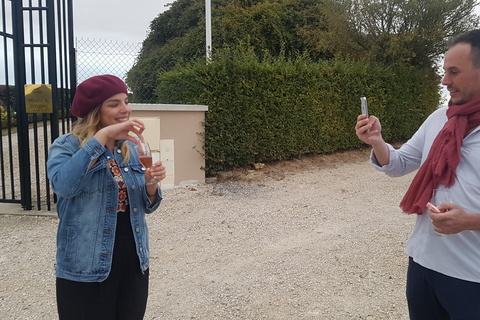 Reims : Entdeckungstour Kleine Produzenten Champagner Tagestour