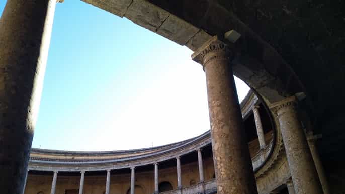 granada outside alhambra guided tour