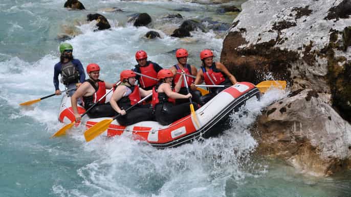 bovec soca river whitewater rafting