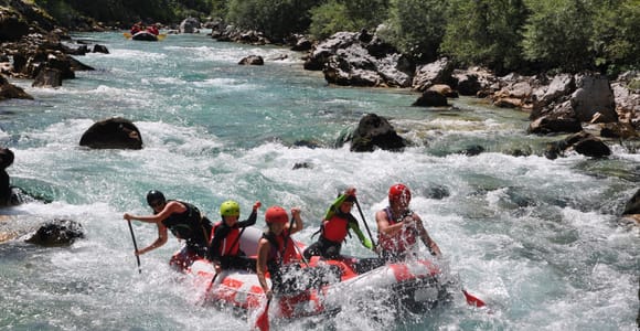 Bovec: Rafting-Abenteuer auf dem Fluss Soča mit Fotos