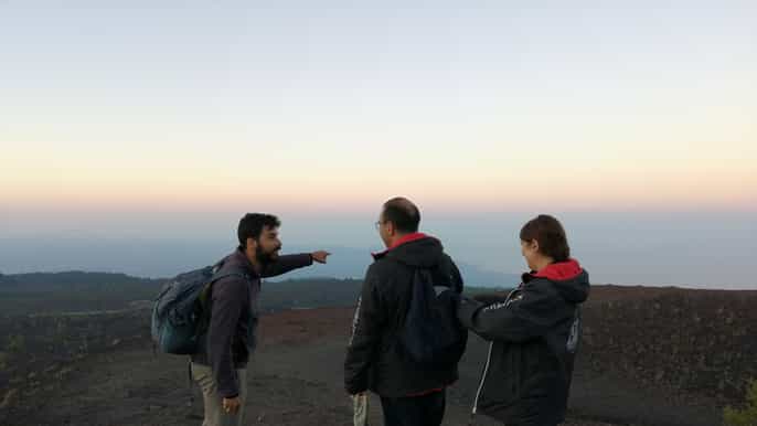 from taormina mount etna halfday evening hike