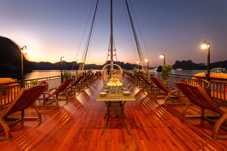 Sena Cruises Ha Long & Lan Ha Bay 2D1N Luxury Boutique Tour Sena Cruises 2D1N (No shuttle bus)