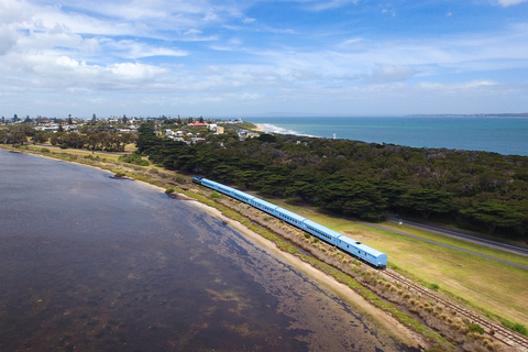 Drysdale: Restaurant Trein EetervaringQ Class Dining + vervoer vanuit Melbourne (diesellocomotief)