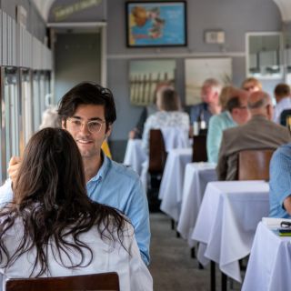 Drysdale: esperienza culinaria in treno al ristorante