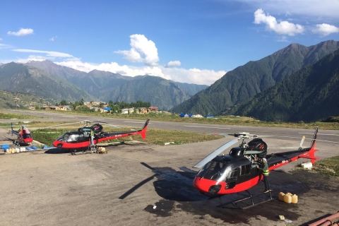 Desde Katmandú: recorrido en helicóptero por el campamento base del Everest