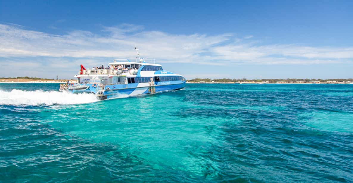 From Fremantle: Rottnest Island Ferry & Admission