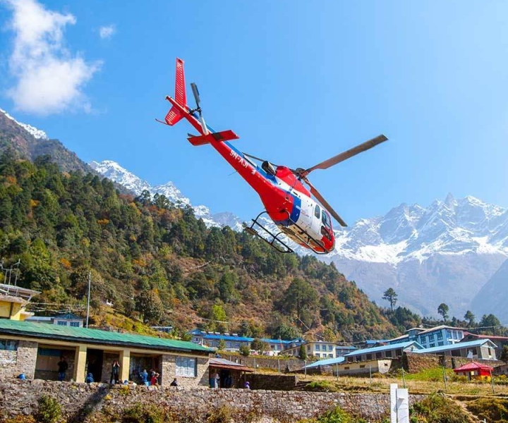 From Kathmandu: Everest Base Camp Private Helicopter Tour