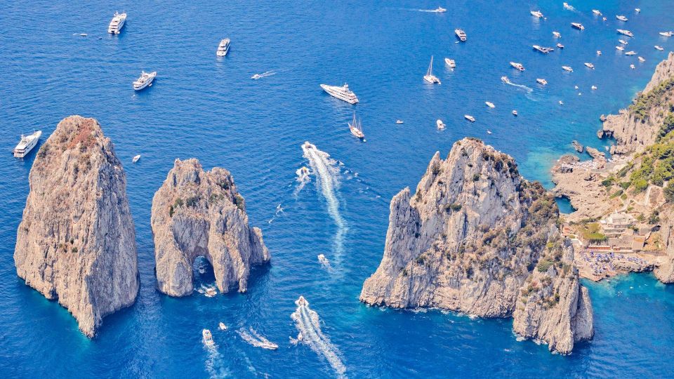 Capri Seen From Massa Lubrense, Italy by Print Collector