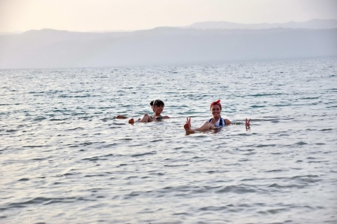Ab Amman: Tour ans Tote Meer & nach Madaba mit Hotelabholung