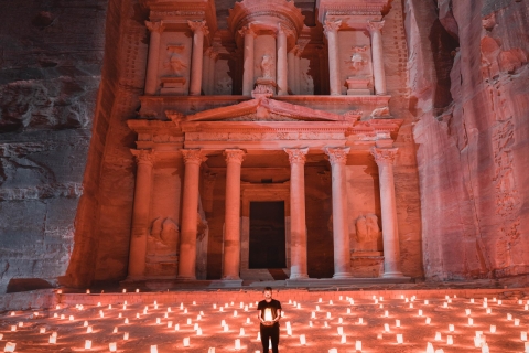 From Amman: Petra, Wadi Rum and Dead Sea 3-Day Tour Classic Tent Option