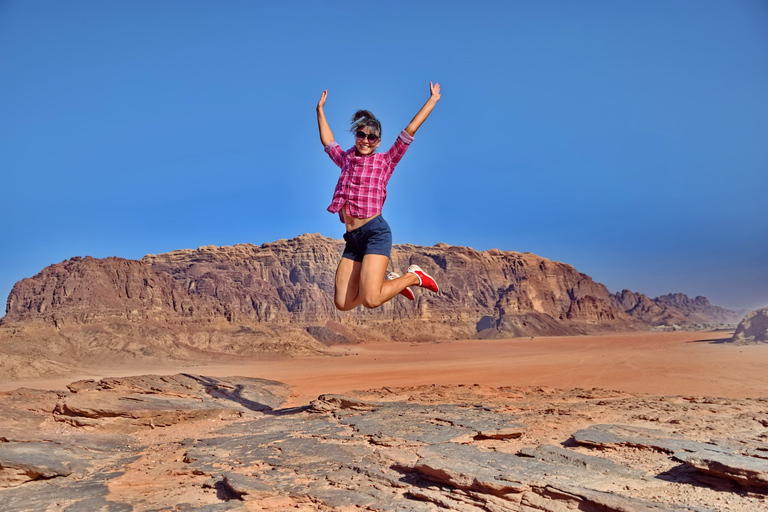 De Amã: Excursão de 3 Dias a Petra, Wadi Rum e Mar MortoTenda de Luxo Opcional