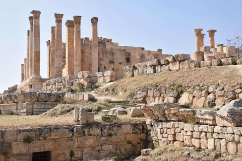 Desde Ammán: Excursión de un día a Ammán, Jerash y el Mar Muerto