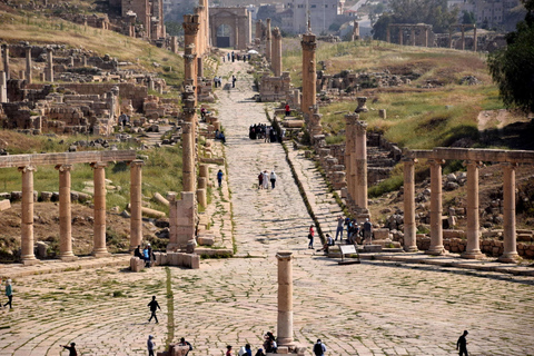 Desde Ammán: Excursión de un día a Ammán, Jerash y el Mar Muerto