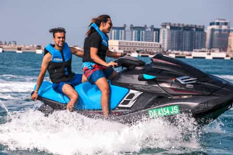 Dubai JetSki: Burj al Arab, Burj Khalifa, Marina & Atlantis