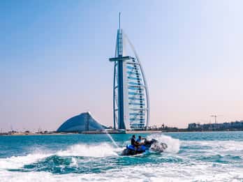 Dubai: Burj al Arab, Burj Khalifa, Marina & Atlantis Jetski Dubai: Burj al Arab, Burj Khalifa, Marina & Atlantis Jetski