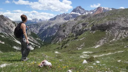 Cortina: Private Ganztageswanderung durch die Dolomiten