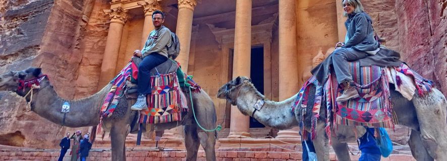 Ab Amman: Private Tagestour nach Petra mit Abholung