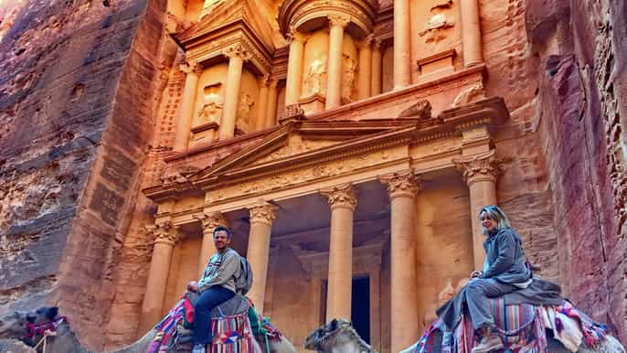 desde amán excursión privada de un día a petra con recogida