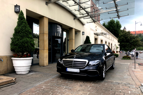 Ab Krakau: Privater Chauffeurservice nach Auschwitz-BirkenauEinfacher Transfer von Auschwitz-Birkenau nach Krakau