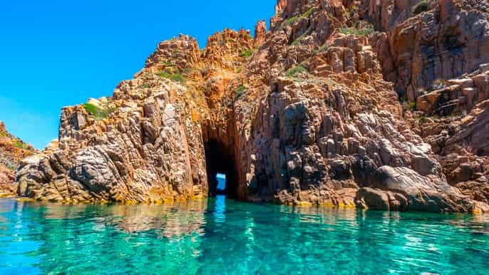 from porto piana creeks scandola smallgroup boat tour