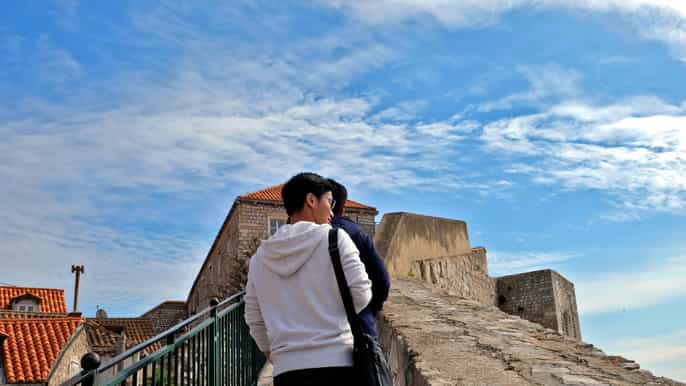 dubrovnik city walls tour for early birds or sunset chasers
