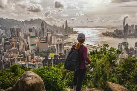 Hong Kong: Victoria Peak Private Evening Hike from Central