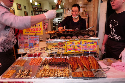 Tokio: targ rybny Tsukiji z owocami morza i zwiedzaniem