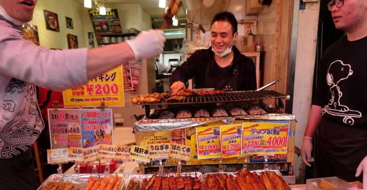 Tóquio: Tsukiji Fish Market - Frutos do mar e passeio turístico